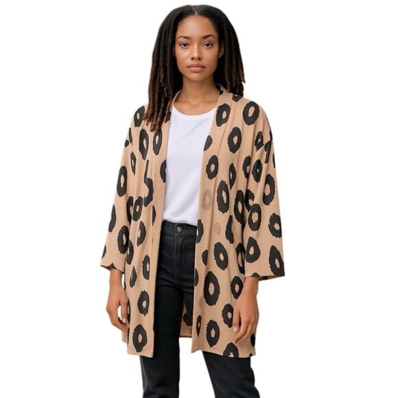 OUGES Jackets & Blazers - OUGES Women's Open Front Cardigan Pockets Long Sleeve Size Small